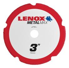 Lenox 1972918 - Metal Max 3" x 3/8" Die Grinder Diamond Cut Off Wheel