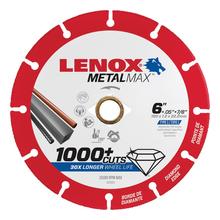 Lenox 1972923 - Metal Max 6" x 7/8" Angled Grinder/ Circular Saw Diamond Cut Off Wheel