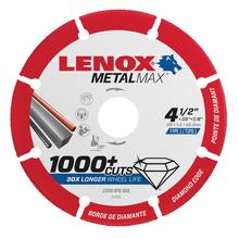 Lenox 1972921 - Metal Max 4-1/2" x 7/8" Angle Grinder Diamond Cut Off Wheel