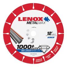 Lenox 1972927 - Metal Max 12" x 1" Chop Saw Diamond Cut Off Wheel