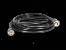 BE Power Equipment 85.225.229P - High-Pressure hose - 25' x 1/4" Black 3200 PSI Thermoplastic, M22 Fittings