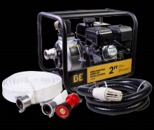 BE Power Equipment HPFK-2070R - 2" FIREFIGHTING WATER PUMP KIT WITH POWEREASE 225 ENGINE