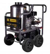 BE Power Equipment HW4015RA - 4,000 PSI - 4.0 GPM HOT WATER PRESSURE WASHER WITH HONDA GX390 ENGINE AND GENERAL TRIPLEX PUMP