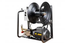 BE Power Equipment X-1520FW1GENH - PRESSURE WASHER 110V 1500PSI / WALL MOUNT W HOSE REEL