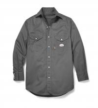 Rasco FR1003GY-5XLT - FR Gray Lightweight Work Shirt