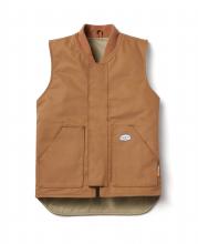 Rasco FR1707BN-LT - FR Brown Duck Work Vest