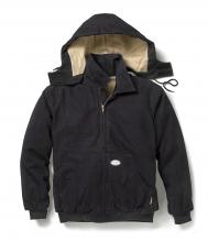 Rasco FR3507BK-MT - FR Black Duck Hooded Jacket