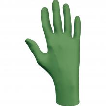 Showa 6110PF - Biodegradable 4 mil green nitrile, powder free