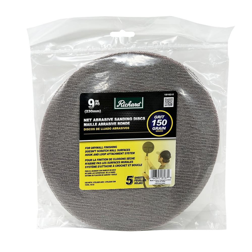 9IN ROUND SAND NET 150, 5PK