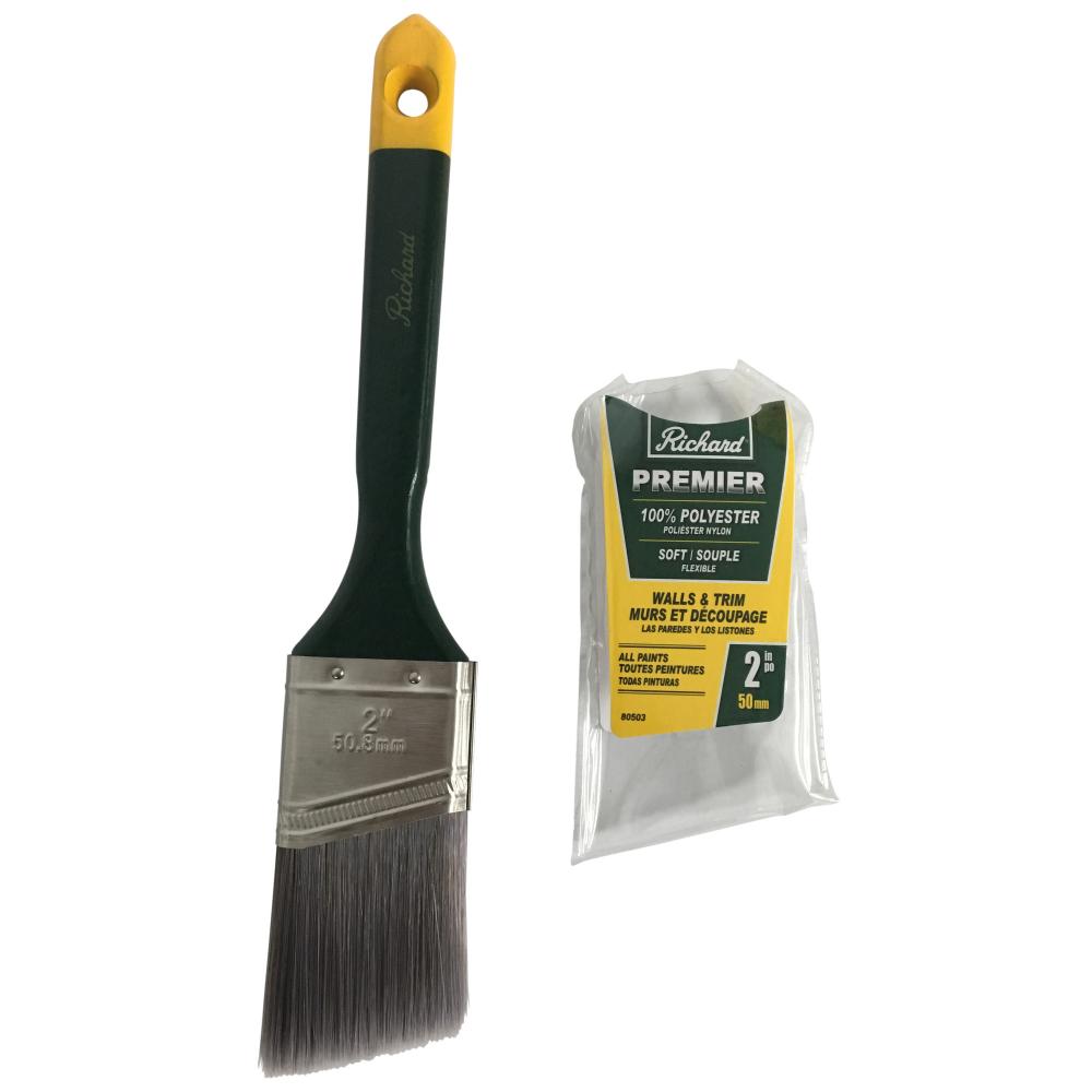 2&#34; ANGULAR PAINT BRUSH, POLYES