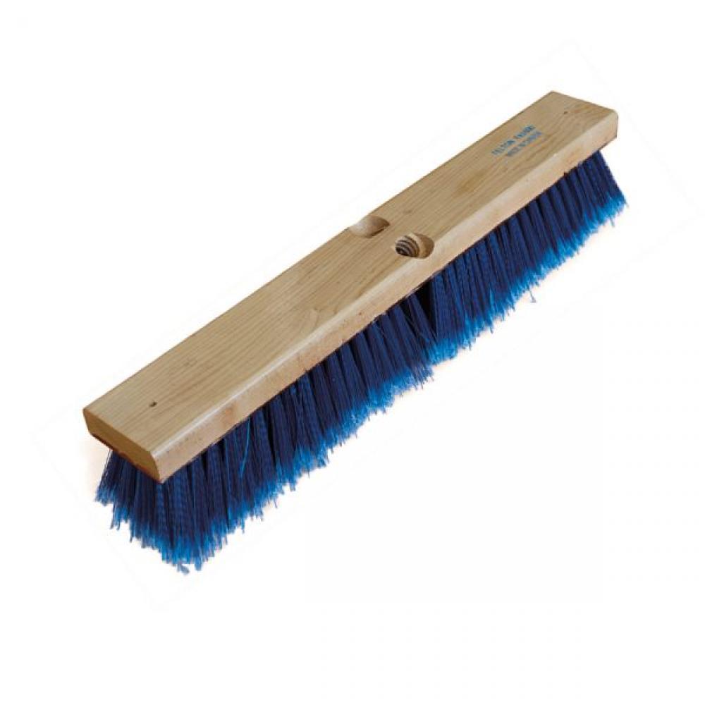 24&#34; BLUE FLAGGED  WAREHOUSE GARAGE BROOM