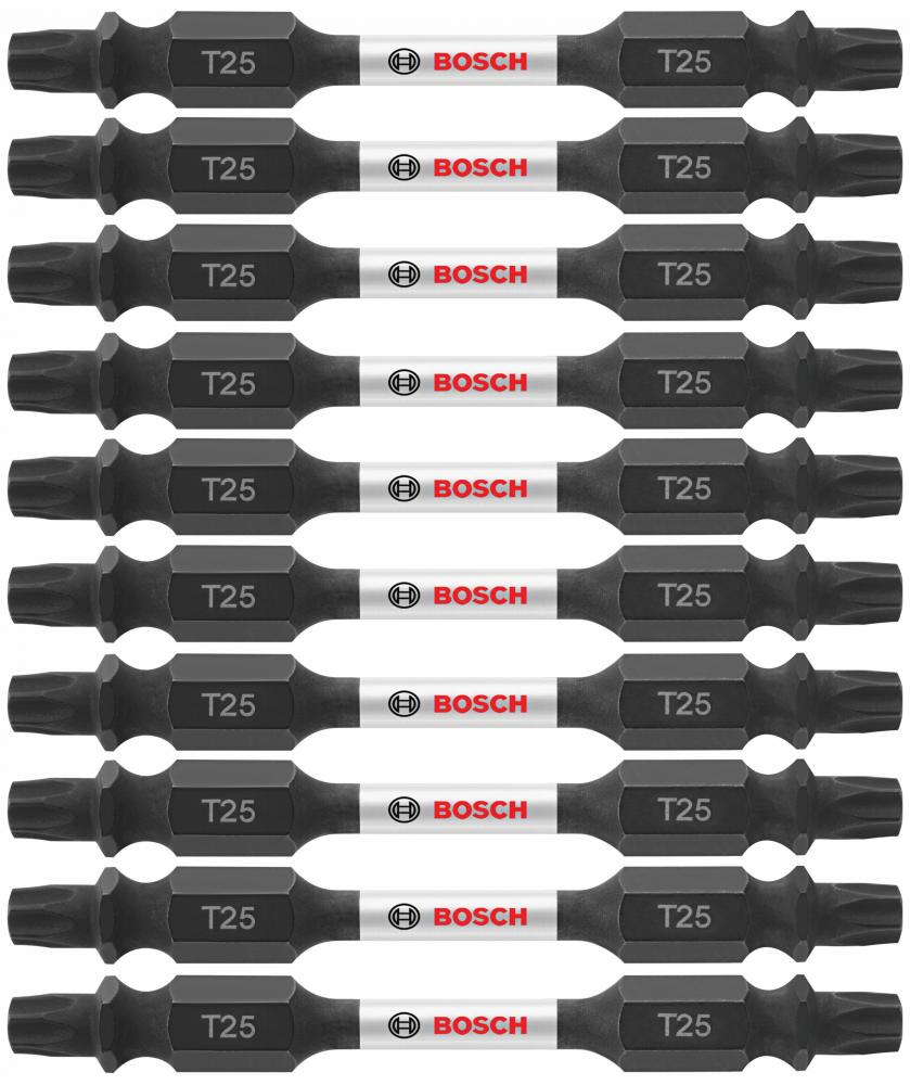 10 pc. Impact Tough™ 2.5&#34; Torx® #25 Double-Ended Bits (Bulk Pack)