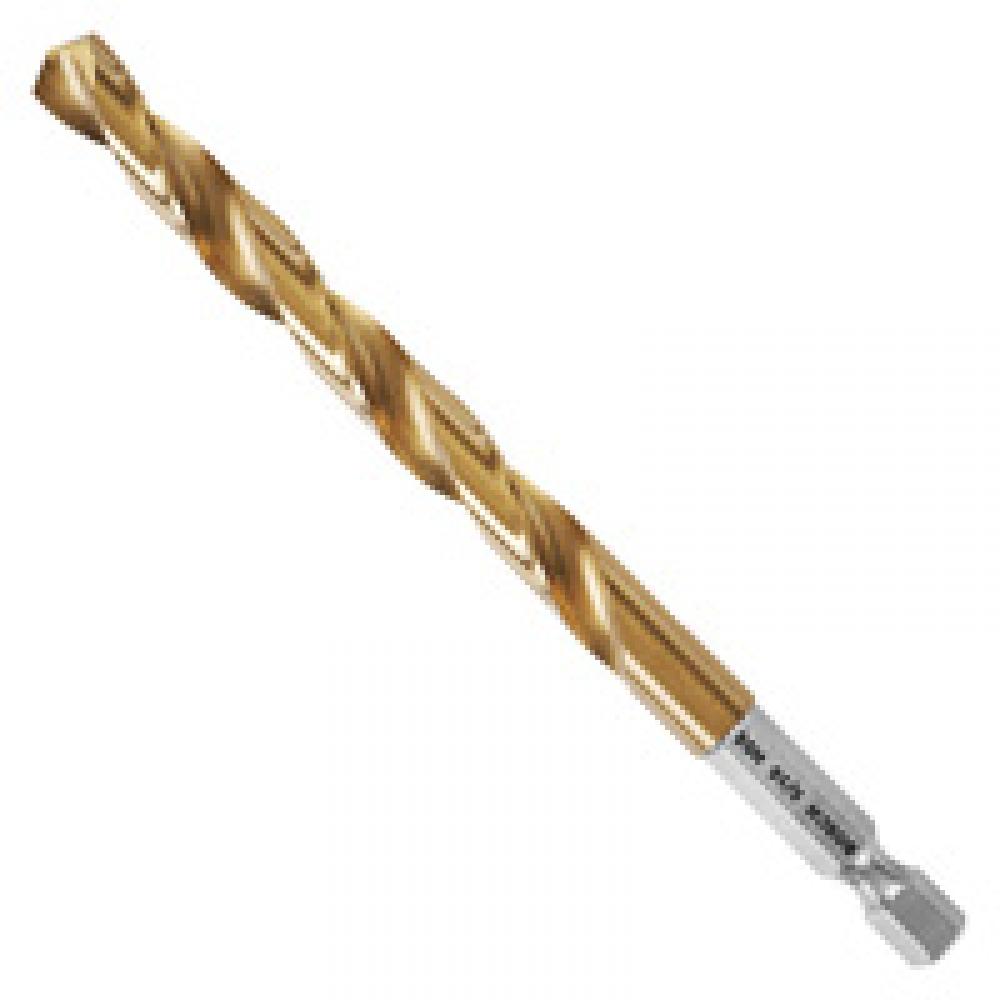 5/16 In. Titanium-Coated Drill Bits