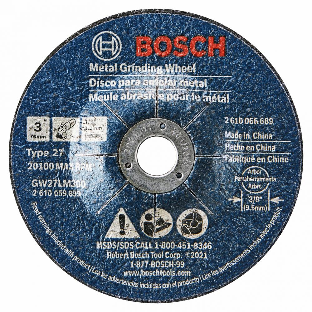 3 In. Metal Grinding Abrasive Wheel