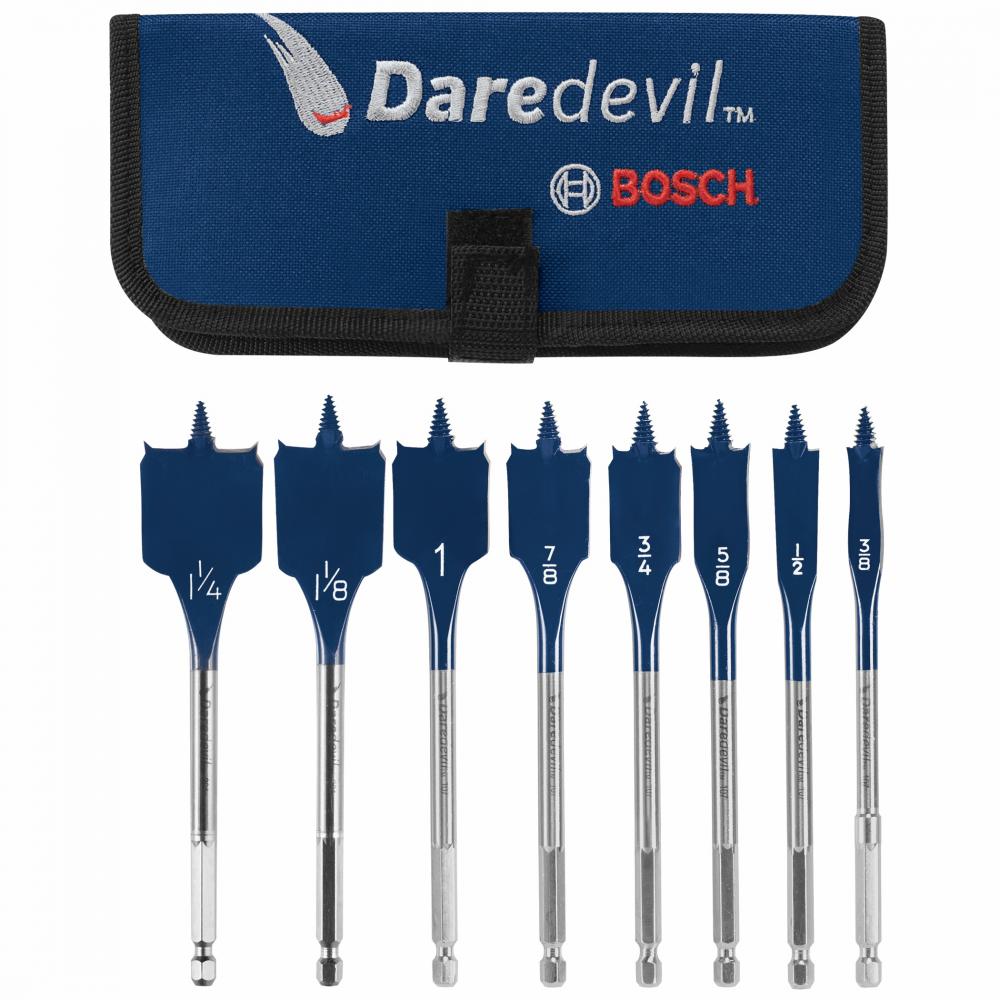 8 pc. Standard Spade Bit Set