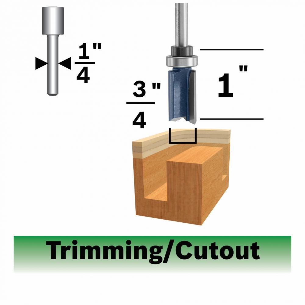 Straight Router Bit