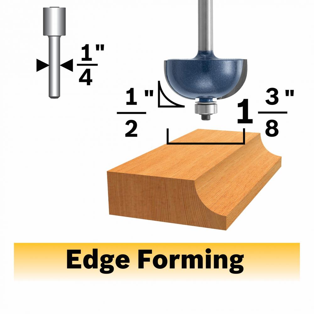 1/2 In. Cover Router Bit