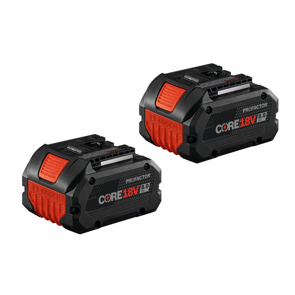 CORE18V Lithium-Ion 8.0 Ah PROFACTOR Performance Battery, 2-Pack