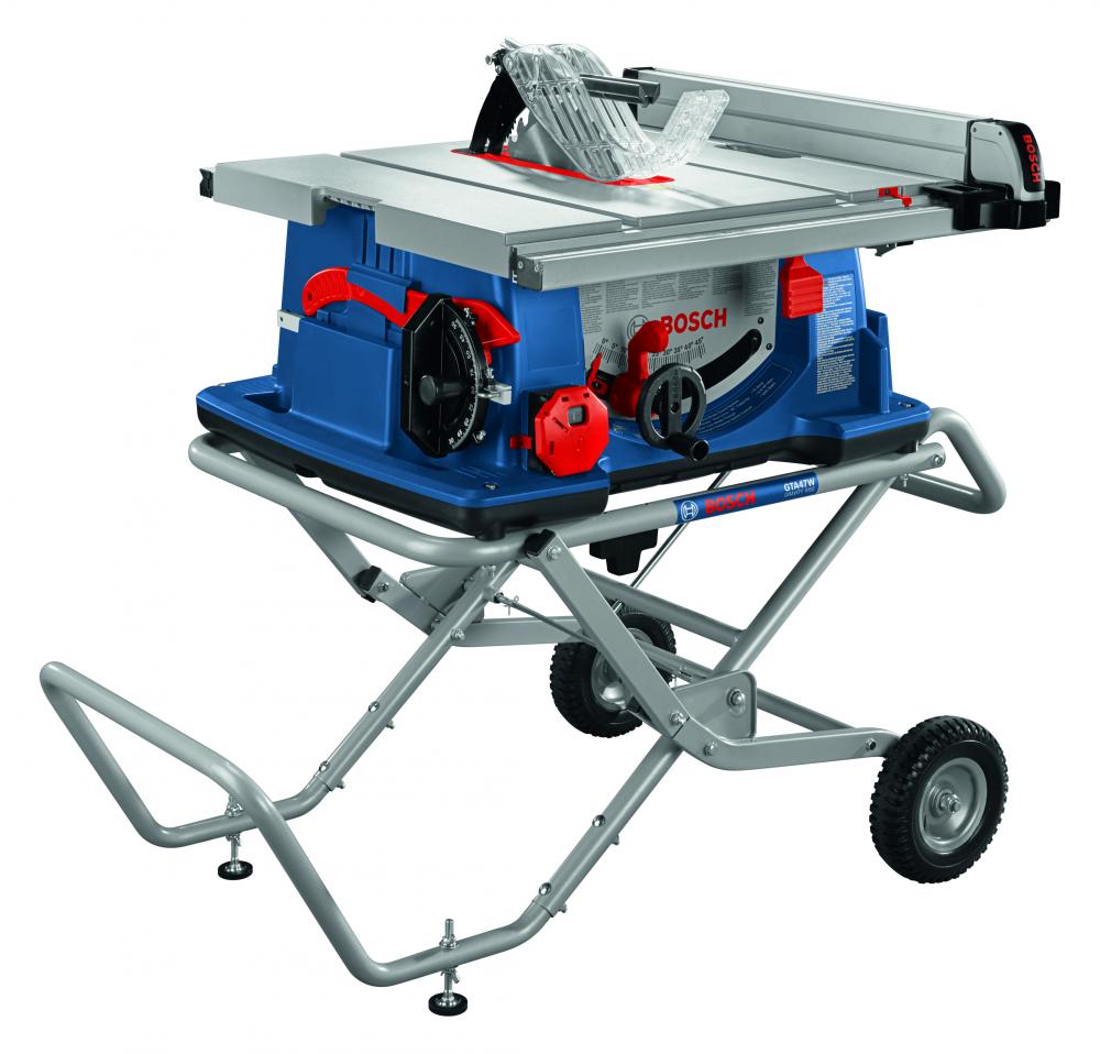 10&#34; Worksite Table Saw with Gravity-Rise Wheeled Stand
