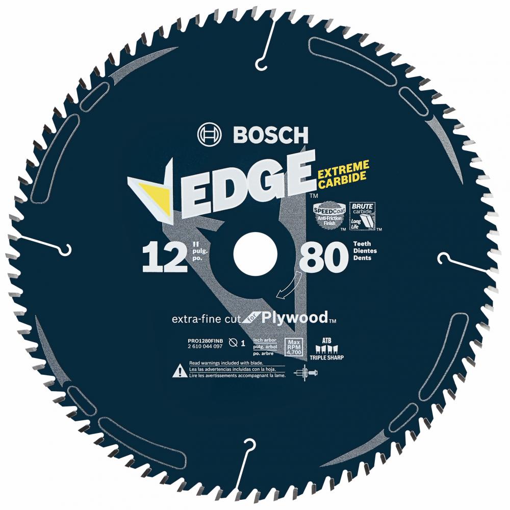 12&#34; 80 Tooth Edge Circular Saw Blade for Finishing