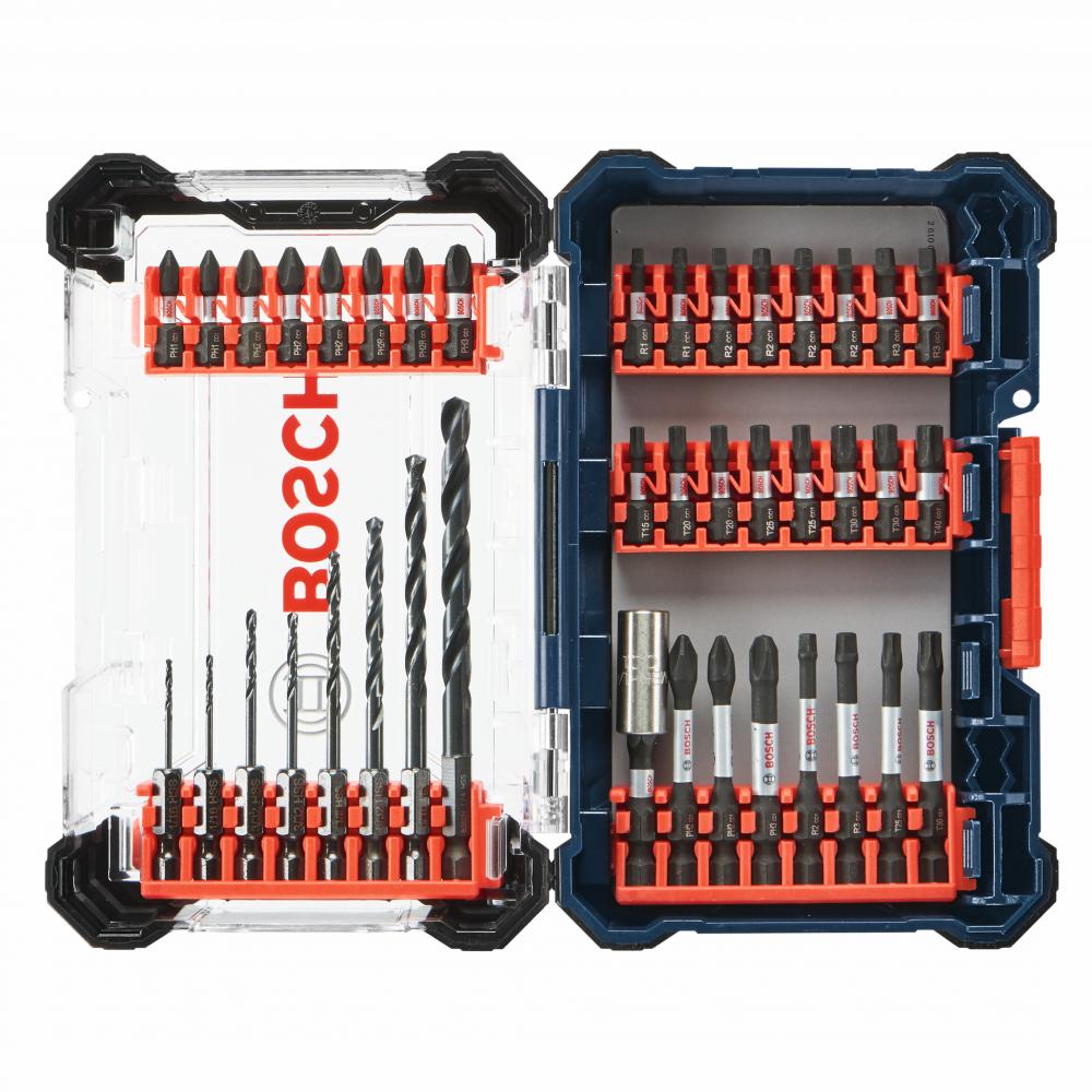 40 pc. Driven Impact Screwdriving and Drilling Custom Case Set