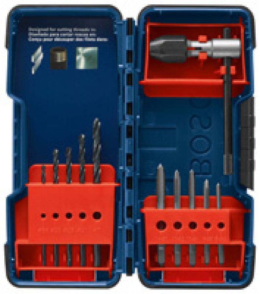 11 pc. Tap and Drill Bit Combo Set