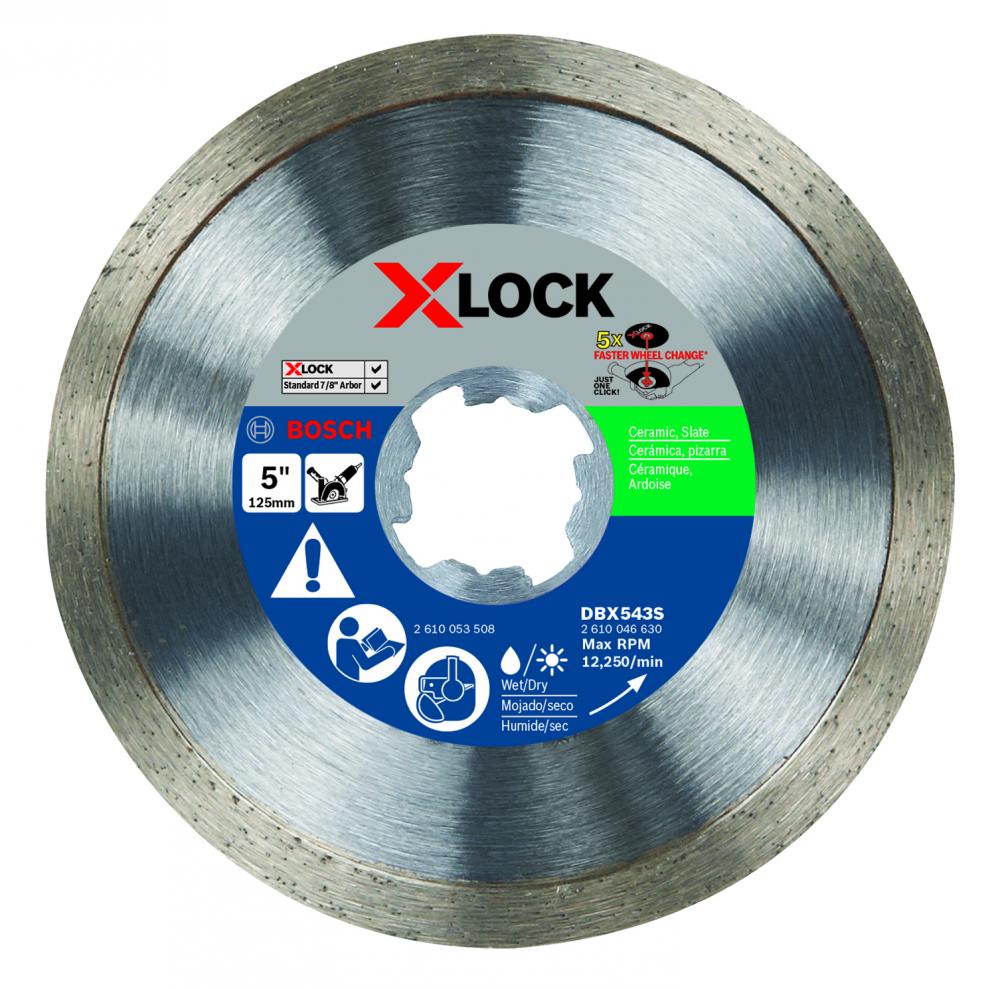 5 In. X-LOCK Diamond Blade