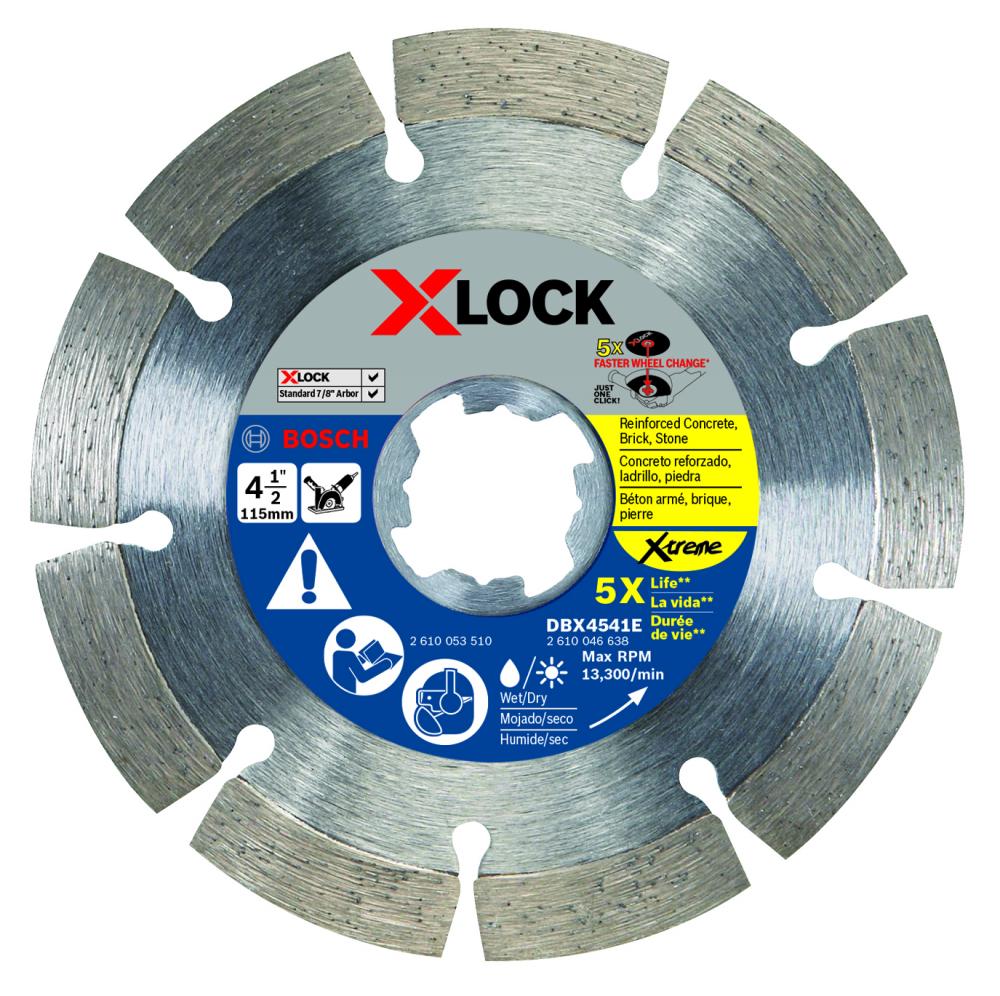 4-1/2 In. X-LOCK Diamond Blade