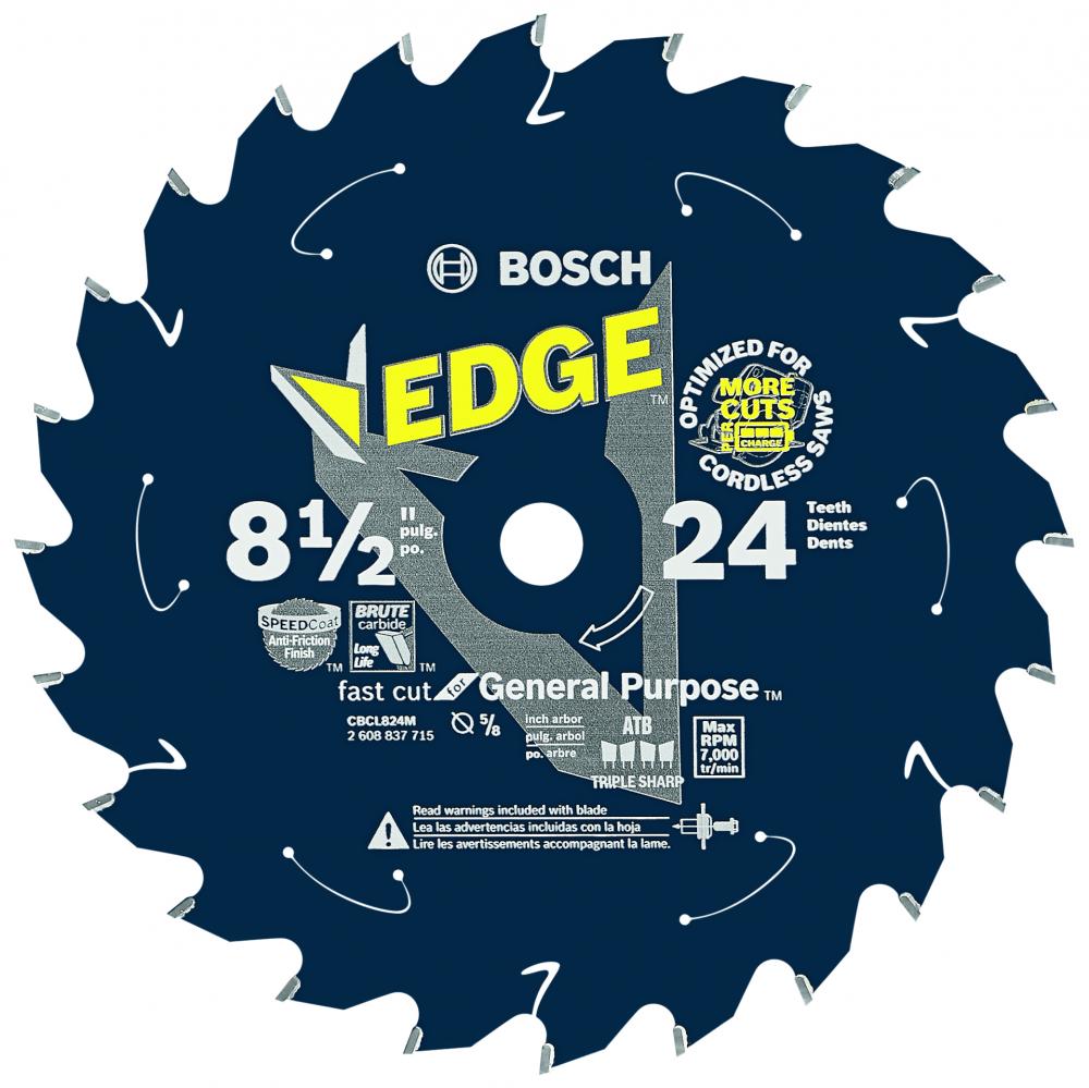 8-1/2 In. Edge Circular Saw Blade