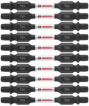 Bosch ITDET2525B - 10 pc. Impact Tough™ 2.5" Torx® #25 Double-Ended Bits (Bulk Pack)