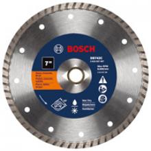 Bosch DB742C - 7" Premium Turbo Rim Diamond Blade for Smooth Cuts