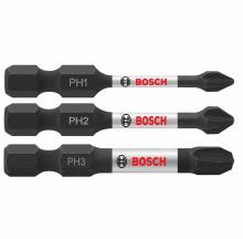 Bosch ITPHV203 - 3 pc. Impact Tough™ 2" Phillips® Power Bit Set