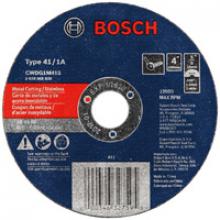 Bosch CWDG1M415 - 4" x .045" 5/8" Arbor Type 1A 46 Grit Metal Cutting Grinding Wheel