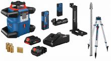 Bosch GRL4000-80CHVK-LR - 18V Self-Leveling Rotary Laser Kit