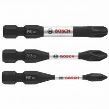 Bosch ITDPHV203 - 3 pc. Driven 2" Impact Phillips® Power Bit Set
