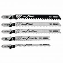 Bosch TPW005 - 5 pc. T-Shank Jig Saw Blades