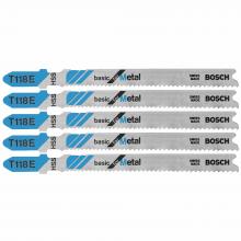 Bosch T118E - 3-5/8 In. T-Shank Jig Saw Blades