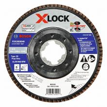 Bosch FDX2950040 - 5" X-LOCK Arbor Type 29 40 Grit Flap Disc