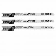 Bosch U101AO3 - 3 pc. 2-3/4" 20 TPI Clean for Wood U-shank Jig Saw Blades