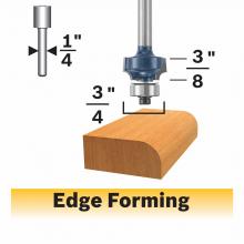 Bosch 85290MC - 1/8 In. Roundover Router Bit