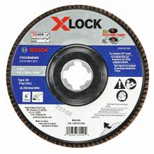 Bosch FDX2960040 - 6 In. X-LOCK 40 Grit Flap Disc