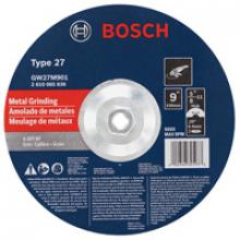 Bosch GW27M901 - 9" 1/4" 5/8-11" Arbor Type 27 30 Grit Grinding Abrasive Wheel