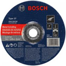 Bosch GW27M700 - 7" 1/4" 7/8" Arbor Type 27 30 Grit Grinding Abrasive Wheel
