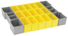 Bosch ORG1A-YELLOW - 17 pc. Organizer Insert Set for L-Boxx System