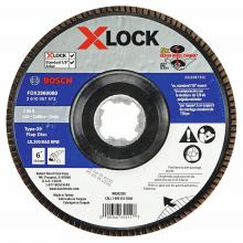 Bosch FDX2960080 - 6 In. X-LOCK 80 Grit Flap Disc