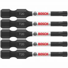 Bosch ITT20205 - 5 pc. Impact Tough™ 2" Torx® #20 Power Bits