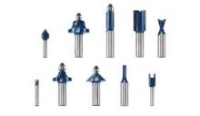 Bosch RBS010 - 10 pc. All-Purpose Router Bit Set