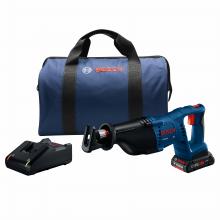 Bosch CRS180-B15 - 18V 1-1/8" D-Handle Reciprocating Saw Kit with (1) CORE18V 4.0 Ah Compact Battery