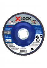 Bosch FDX27450120 - 4-1/2" X-LOCK Arbor Type 27 120 Grit Flap Disc