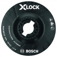 Bosch MGX0450 - 4-1/2" X-LOCK Backing Pad with X-LOCK Clip - Medium Hardness